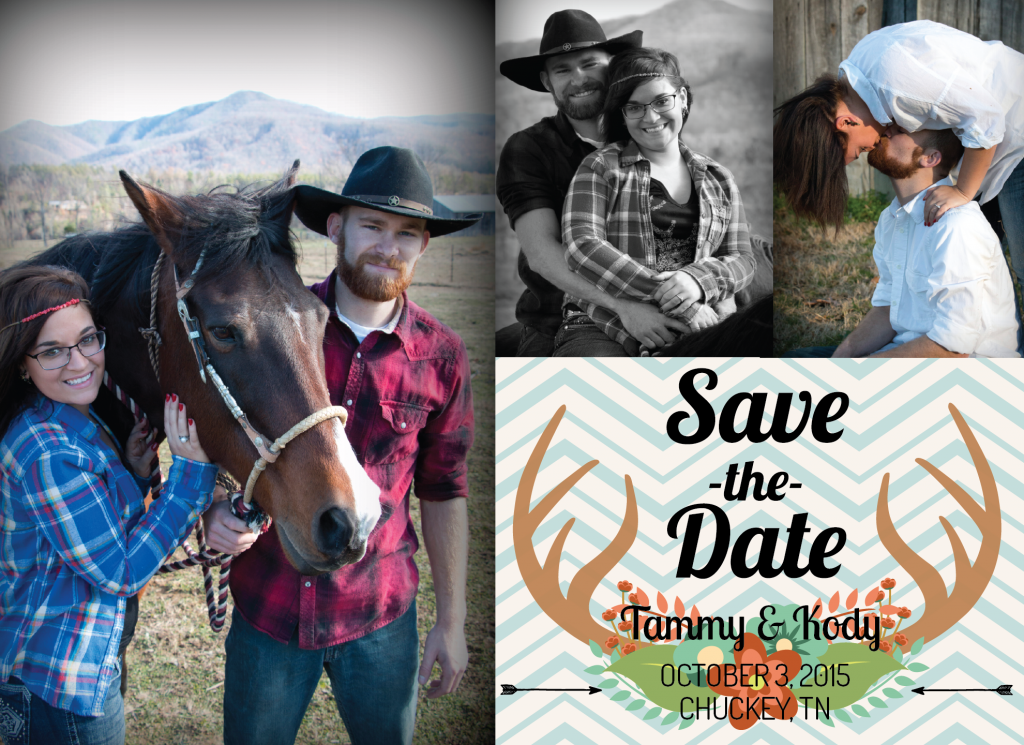Save the Date for Tammy and Kody