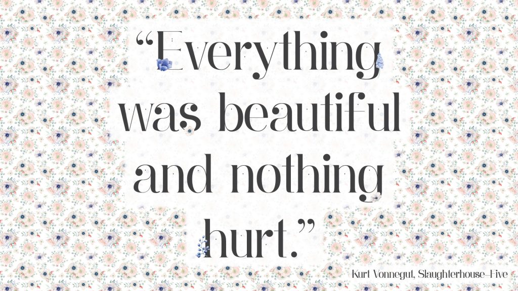 Kurt Vonnegut Quote Desktop Picture