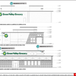 Sample of Signage for Green Vally Grocery