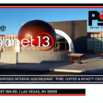 Sample of Conceptual Signage for Planet 13