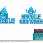 Sample of Conceptual Signage for Sparkle Car Wash